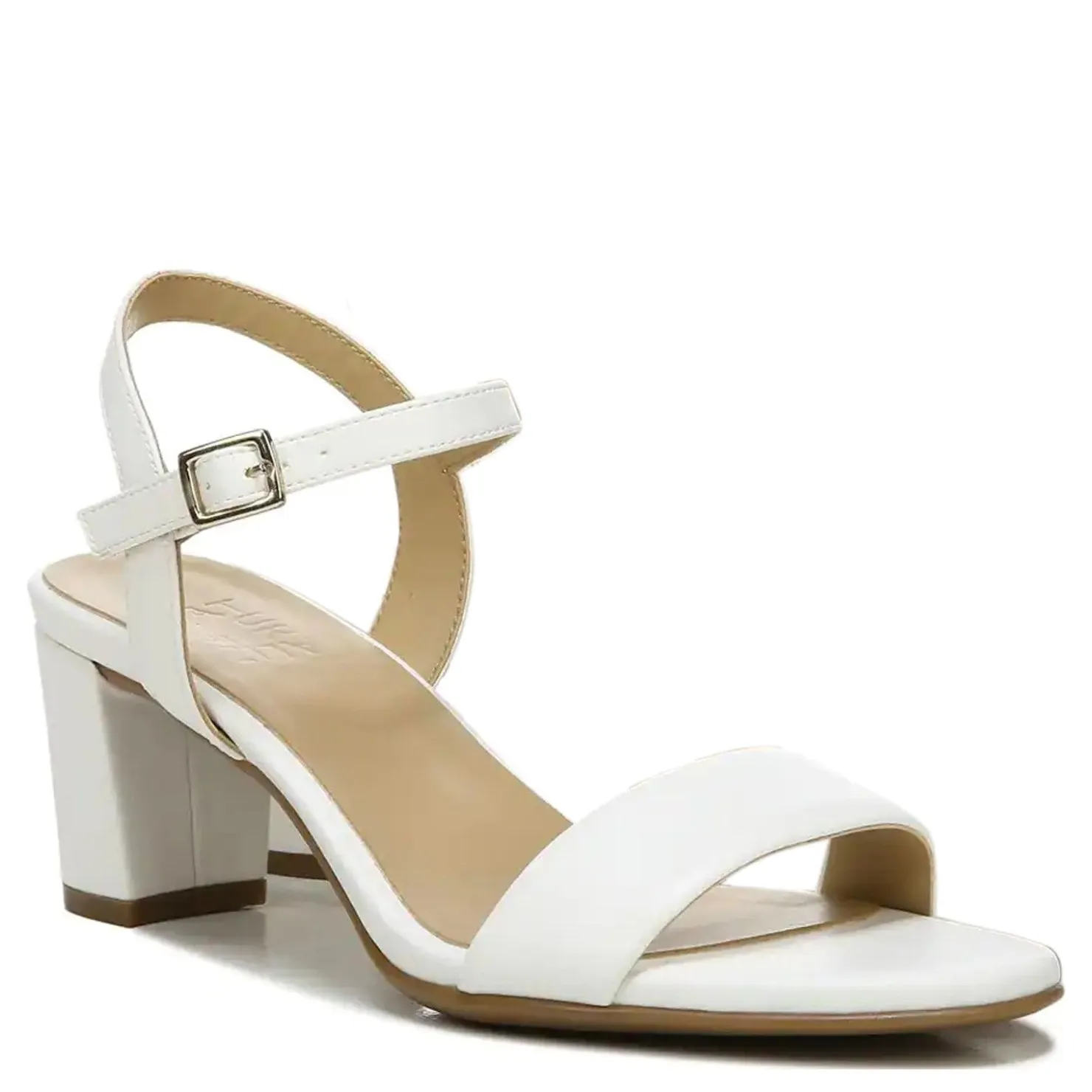 Heeled Sandals*Naturalizer Women's , Bristol Sandal White