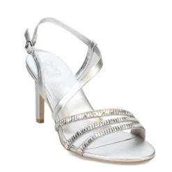 Heeled Sandals*Naturalizer Women's , Kimberly 2 Sandal Silver