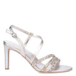 Heeled Sandals*Naturalizer Women's , Kimberly 2 Sandal Silver