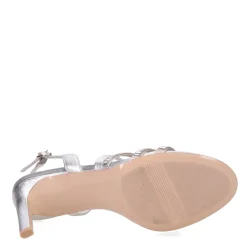 Heeled Sandals*Naturalizer Women's , Kimberly 2 Sandal Silver