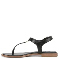 Heeled Sandals*Naturalizer Women's , Lizzi Sandal Black Faux Croco Leather
