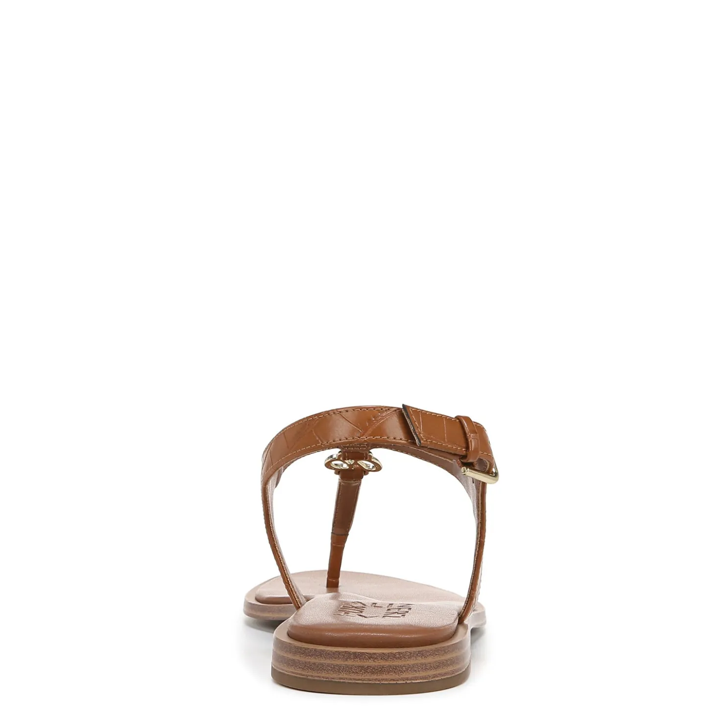 Heeled Sandals*Naturalizer Women's , Lizzi Sandal English Tea Faux Croco Leather
