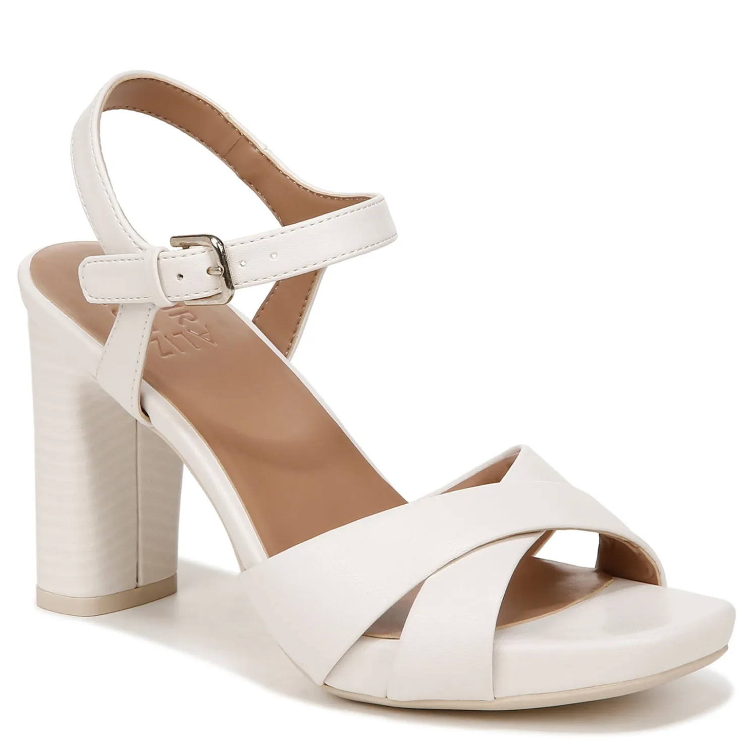 Heeled Sandals*Naturalizer Women's , Morgan Sandal White
