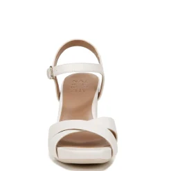 Heeled Sandals*Naturalizer Women's , Morgan Sandal White