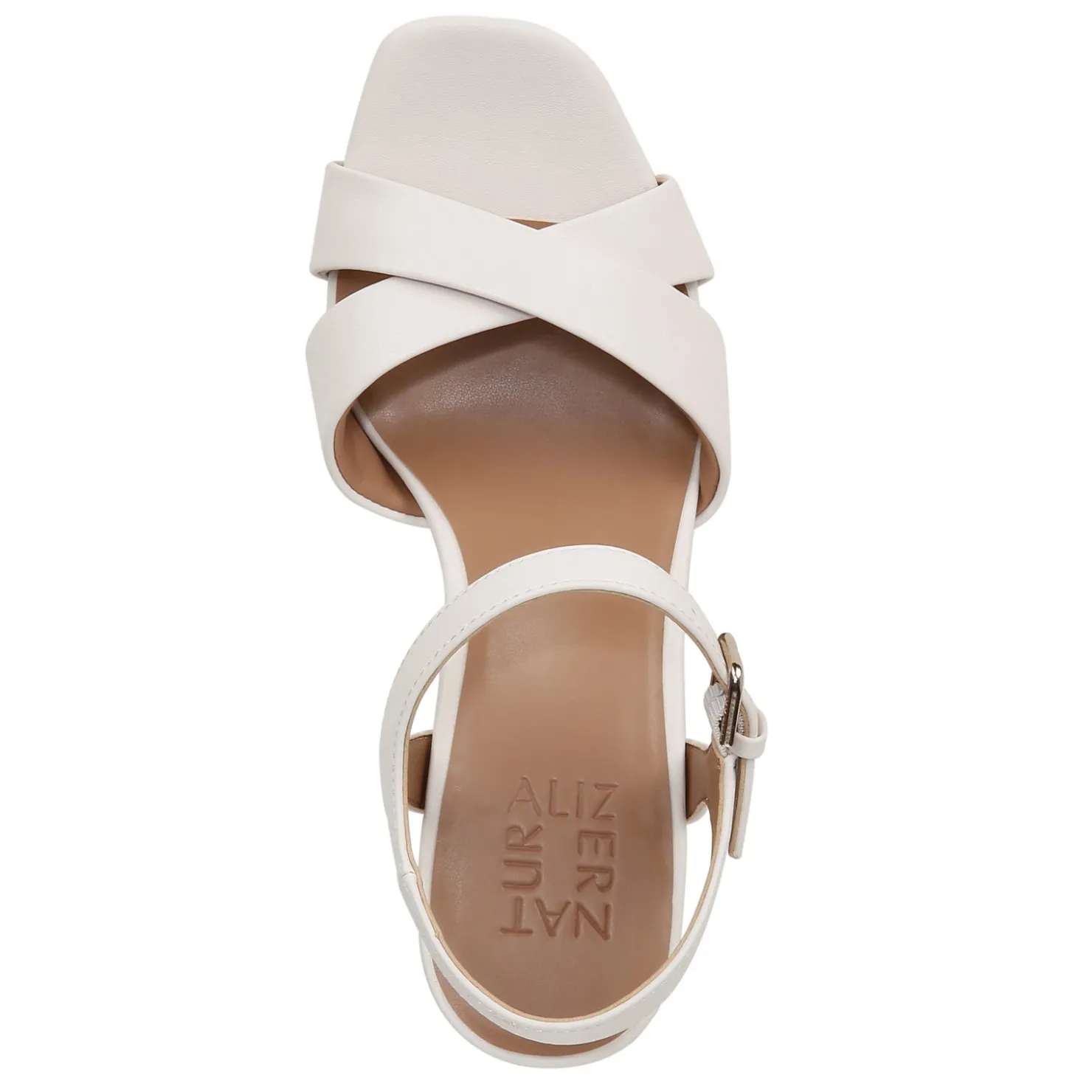 Heeled Sandals*Naturalizer Women's , Morgan Sandal White