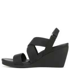 Wedges*Naturalizer Women's , Palmer Sandal Black