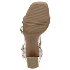 Heeled Sandals*Naturalizer Women's , Rizzo Sandal Warm Silver