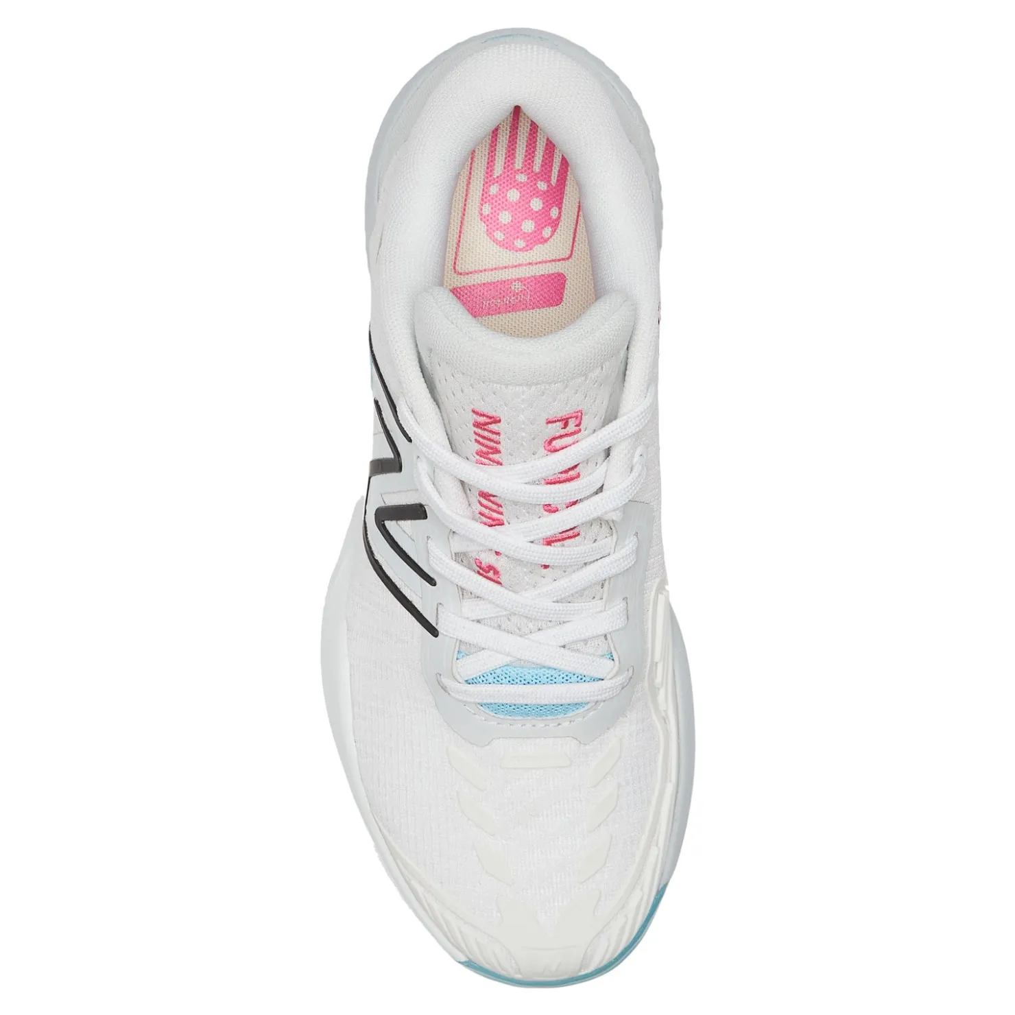 Court*New Balance Women's , 996 FuelCell Pickleball Shoe White Grey Team