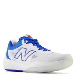 Court*New Balance Women's , 996 FuelCell Pickleball Shoe White/ Bright Blue