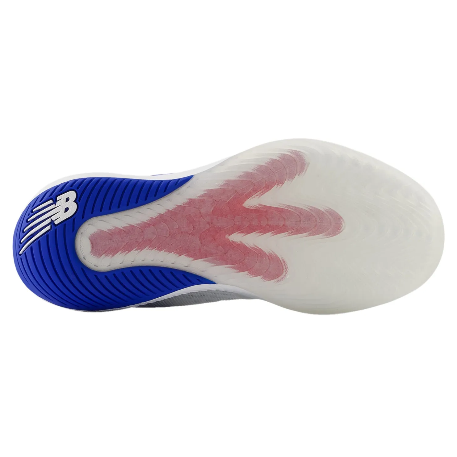 Court*New Balance Women's , 996 FuelCell Pickleball Shoe White/ Bright Blue