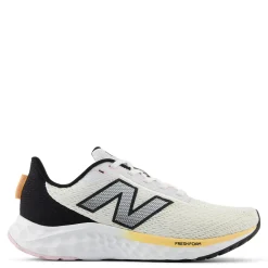 Running*New Balance Women's , Arishi Fresh Foam v4 Running Shoe White/Black/Peach Blossom