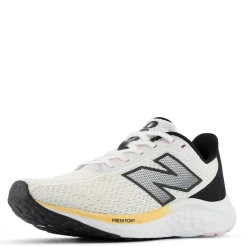 Running*New Balance Women's , Arishi Fresh Foam v4 Running Shoe White/Black/Peach Blossom