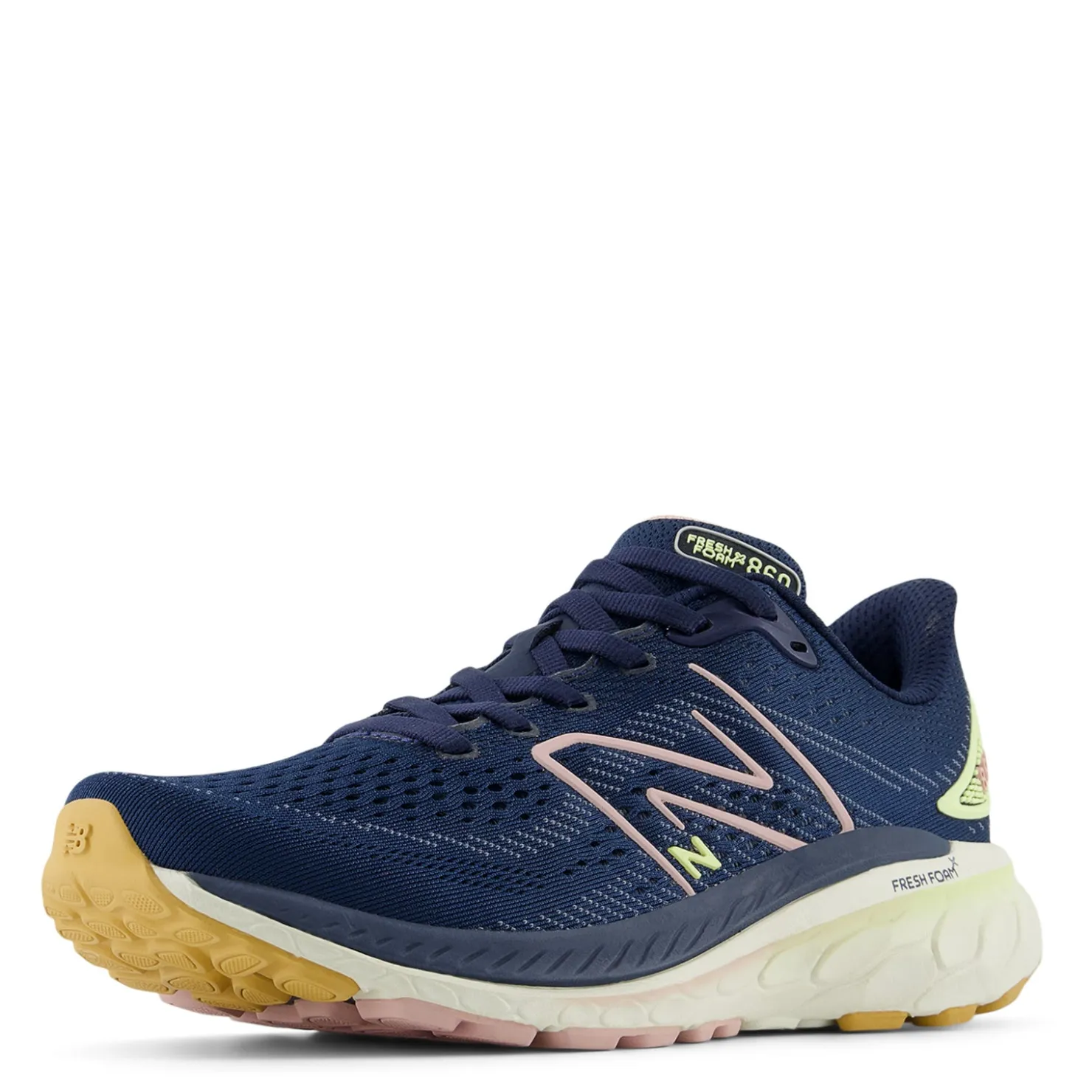 Running*New Balance Women's , Fresh Foam X 860v13 Running Shoe Navy/Orb Pink/Vintage Indigo