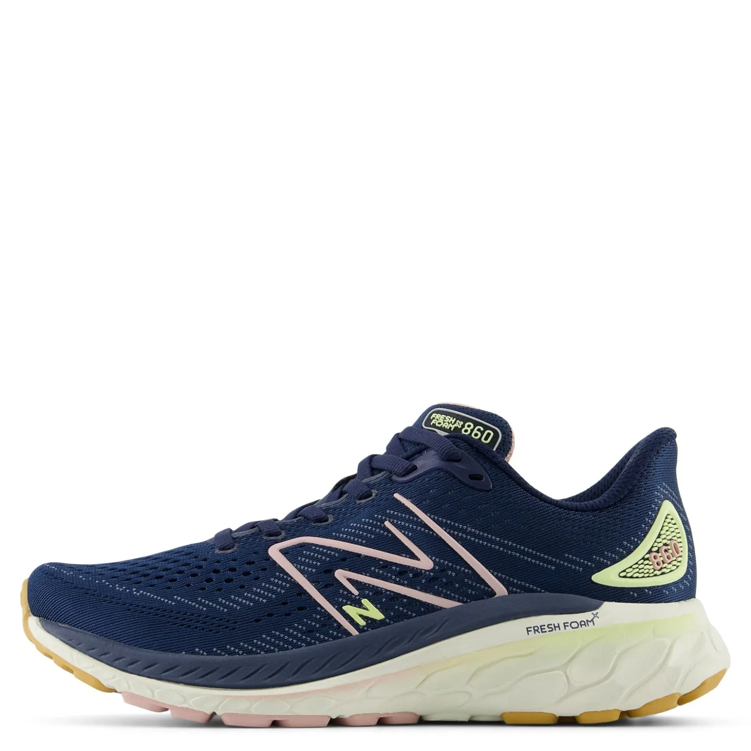 Running*New Balance Women's , Fresh Foam X 860v13 Running Shoe Navy/Orb Pink/Vintage Indigo