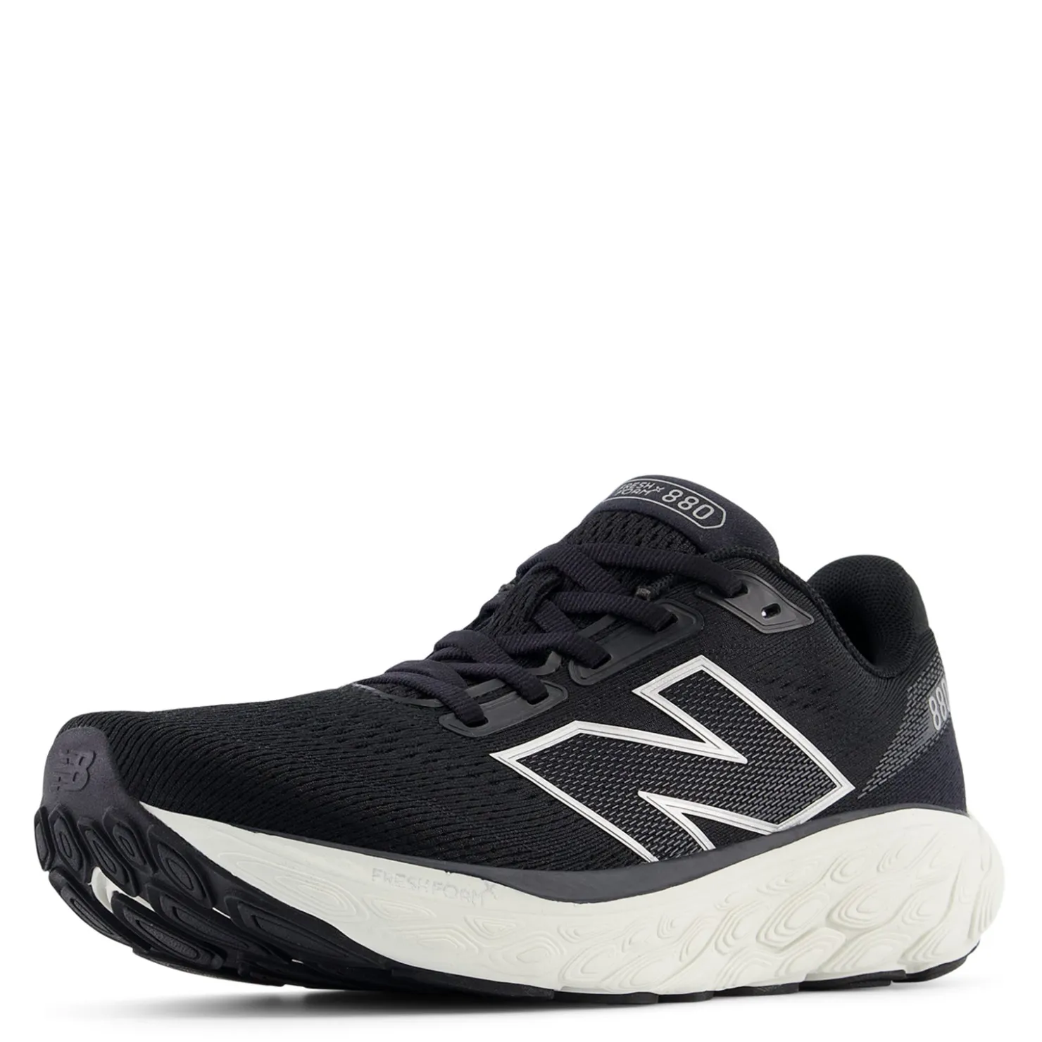 Running*New Balance Women's , Fresh Foam 880v14 Running Shoe Black/Sea Salt/Silver Metallic