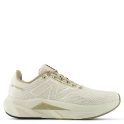 Running*New Balance Women's , FuelCell Propel v4 Running Shoe Linen/Gold Metallic/Light Mushroom