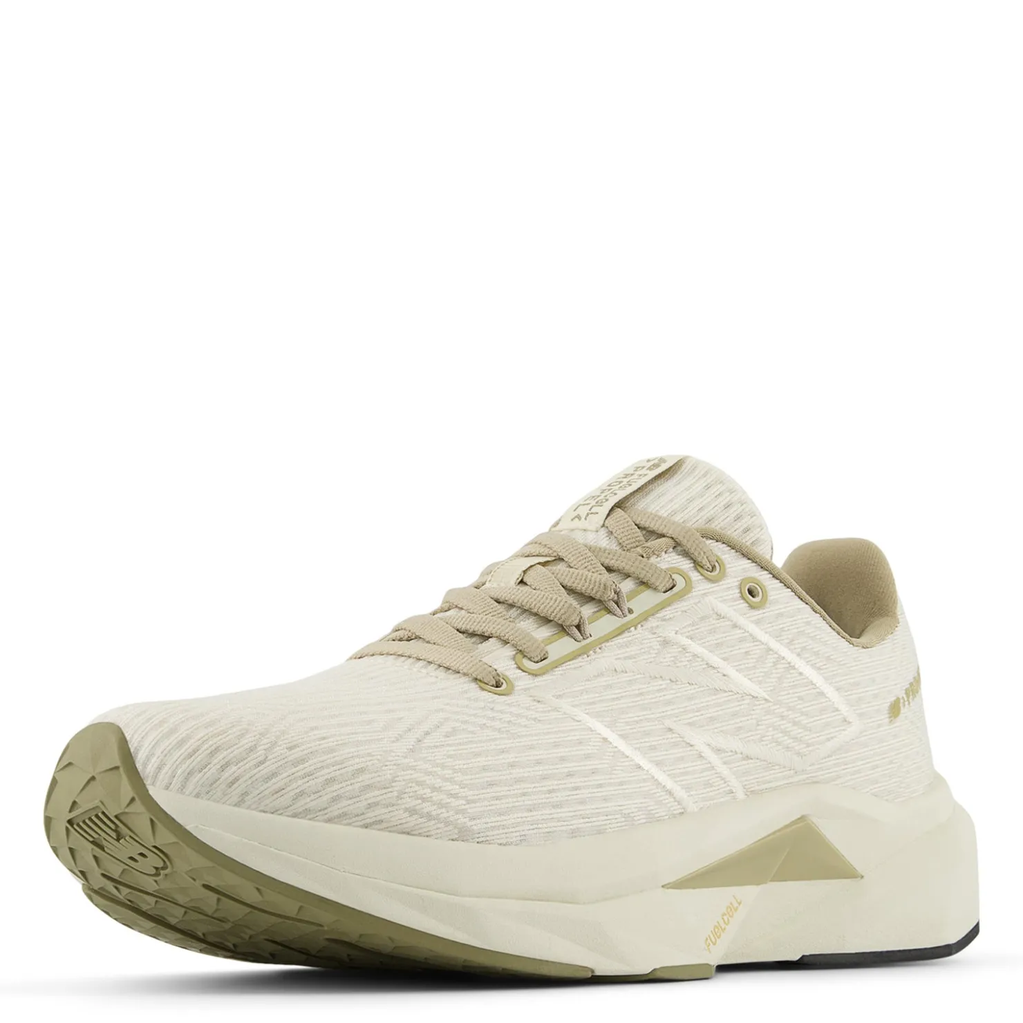 Running*New Balance Women's , FuelCell Propel v4 Running Shoe Linen/Gold Metallic/Light Mushroom