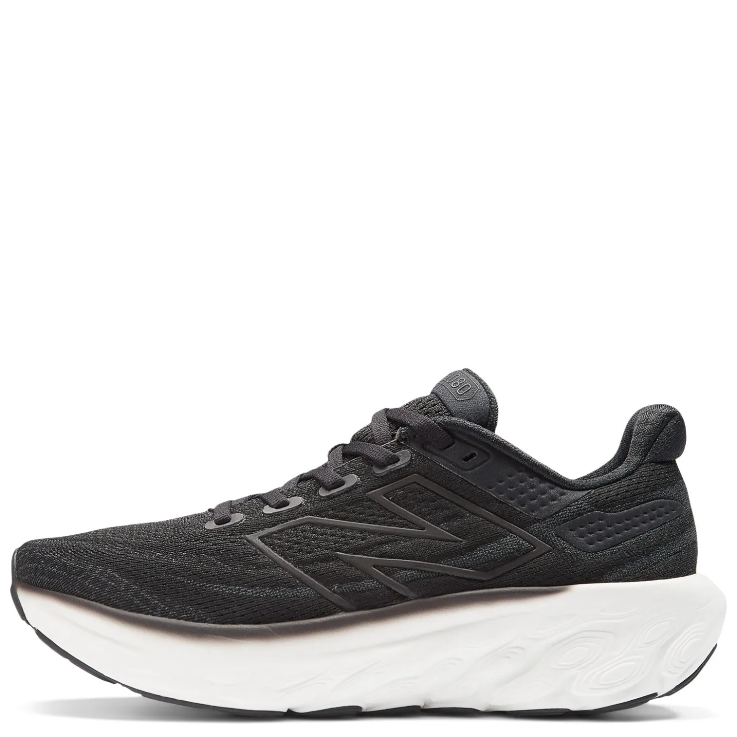 Running*New Balance Women's , 1080v13 Fresh Foam X Running Shoe Black White