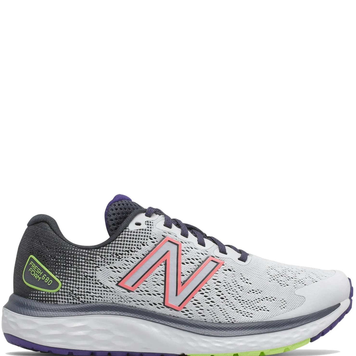 Running*New Balance Women's , 680v7 Running Shoe Grey Light
