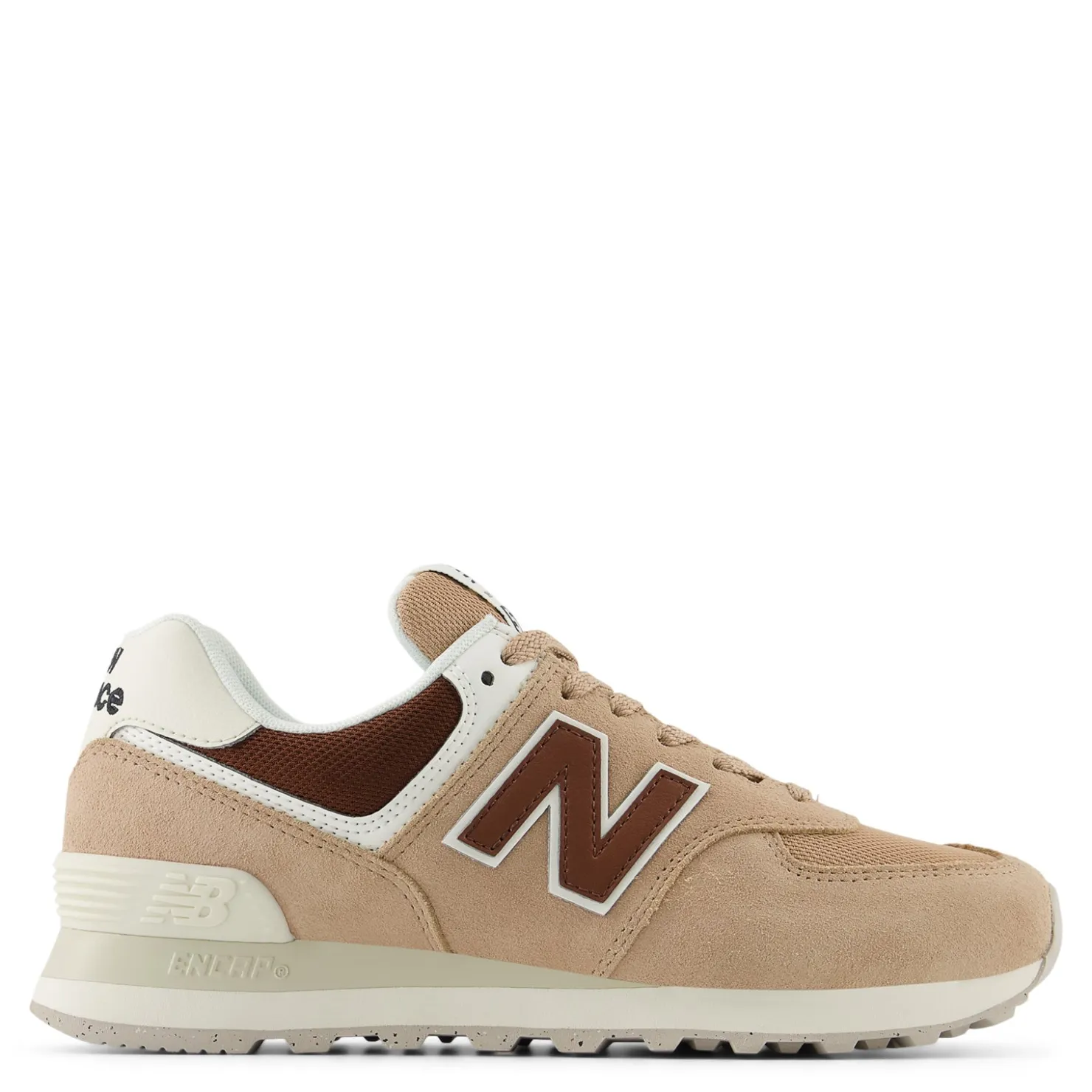 Fashion & Street*New Balance Women's , WL574 v2 Sneaker Flat Taupe/Rich Oak/Turtledove