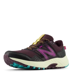 Running*New Balance Women's , WT410V8 Trail Running Shoe Fuchsia Purple/Black/Ambient Light