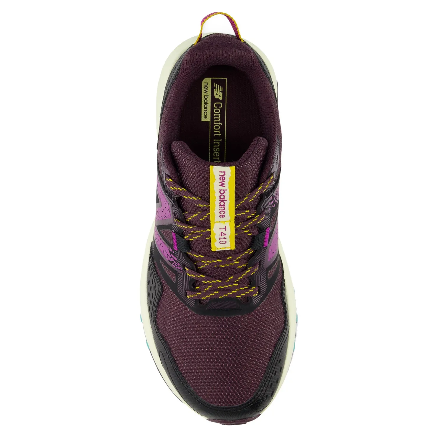 Running*New Balance Women's , WT410V8 Trail Running Shoe Fuchsia Purple/Black/Ambient Light