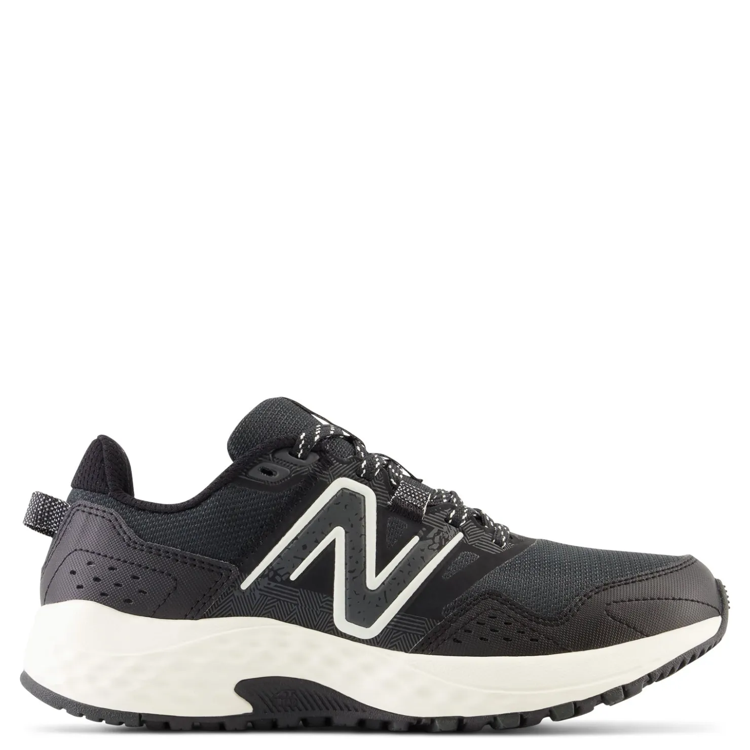 Running*New Balance Women's , WT410V8 Trail Running Shoe Blacktop / Seasalt
