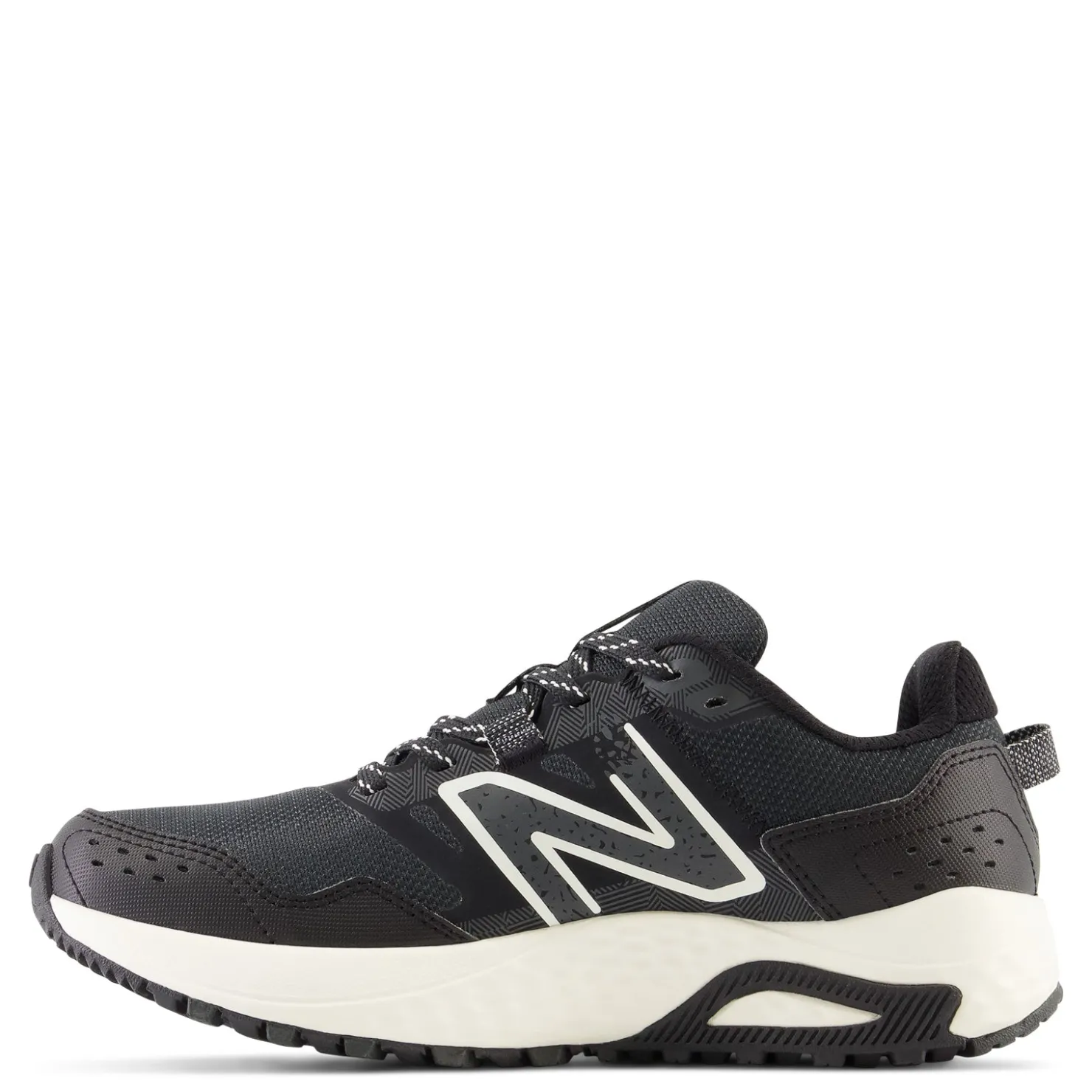 Running*New Balance Women's , WT410V8 Trail Running Shoe Blacktop / Seasalt