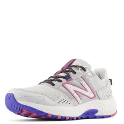 Running*New Balance Women's , WT410V8 Trail Running Shoe Grey Blue