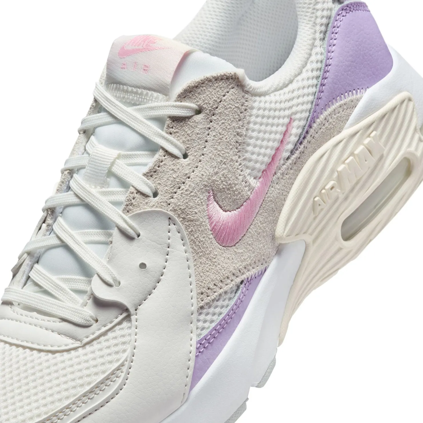 Fashion & Street*Nike Women's , Air Max Excee Sneaker Sail/Summit White-Lilac Bloom