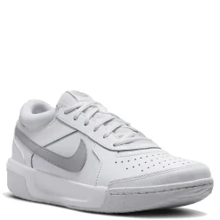 Court*Nike Women's , Air Zoom Lite 3 Tennis Shoe White/Silver