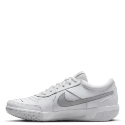 Court*Nike Women's , Air Zoom Lite 3 Tennis Shoe White/Silver