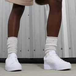 Fashion & Street*Nike Women's , Court Legacy Lift Platform Sneaker White/White/White