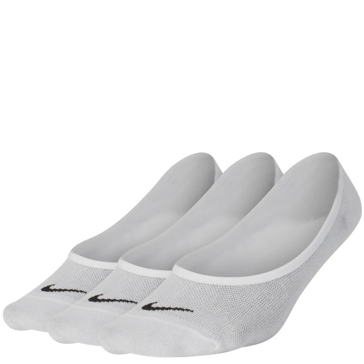 Socks*Nike Women's , Performance No Show Socks - 3 Pair White