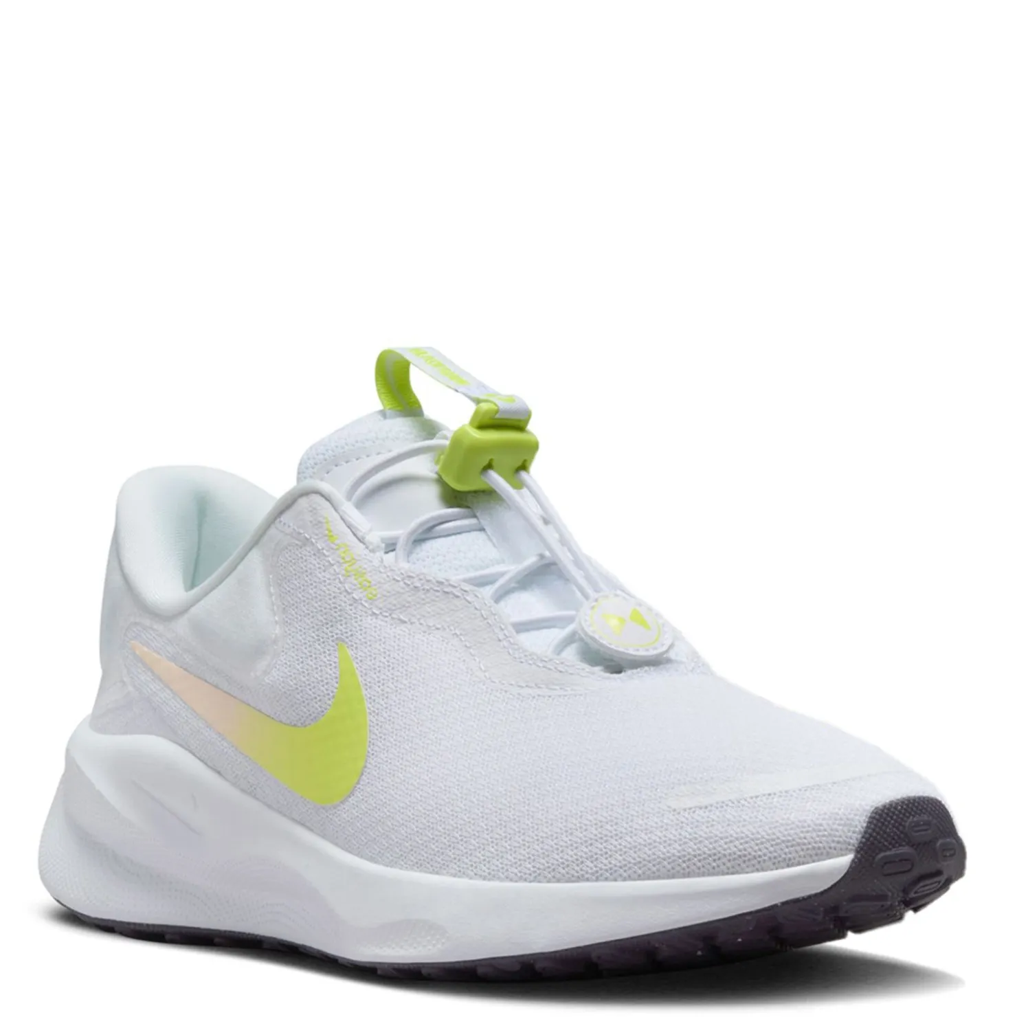 Running*Nike Women's , Revolution 7 EasyOn Running Shoe White/Cyber-Crimson Tint-Dark Raisin