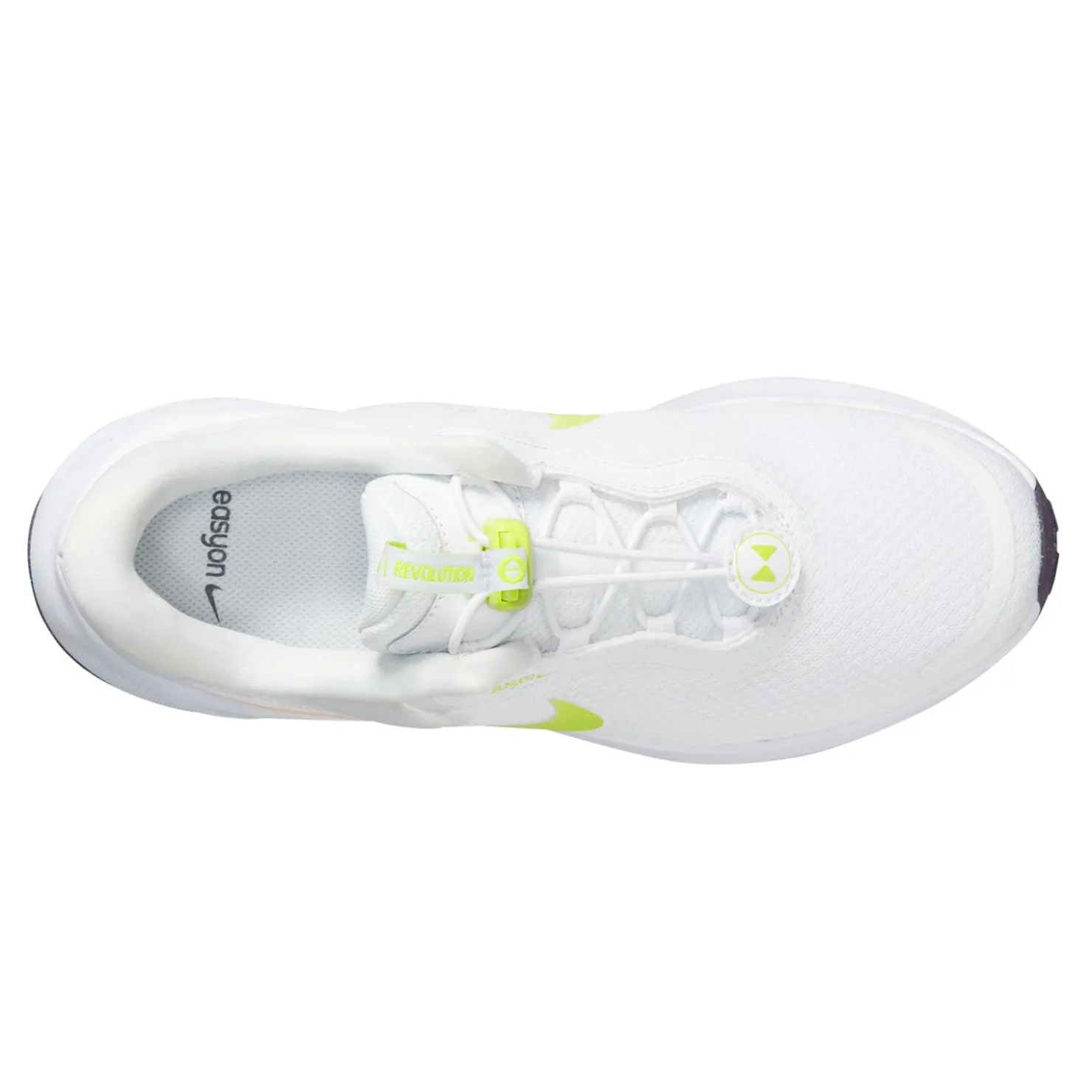 Running*Nike Women's , Revolution 7 EasyOn Running Shoe White/Cyber-Crimson Tint-Dark Raisin