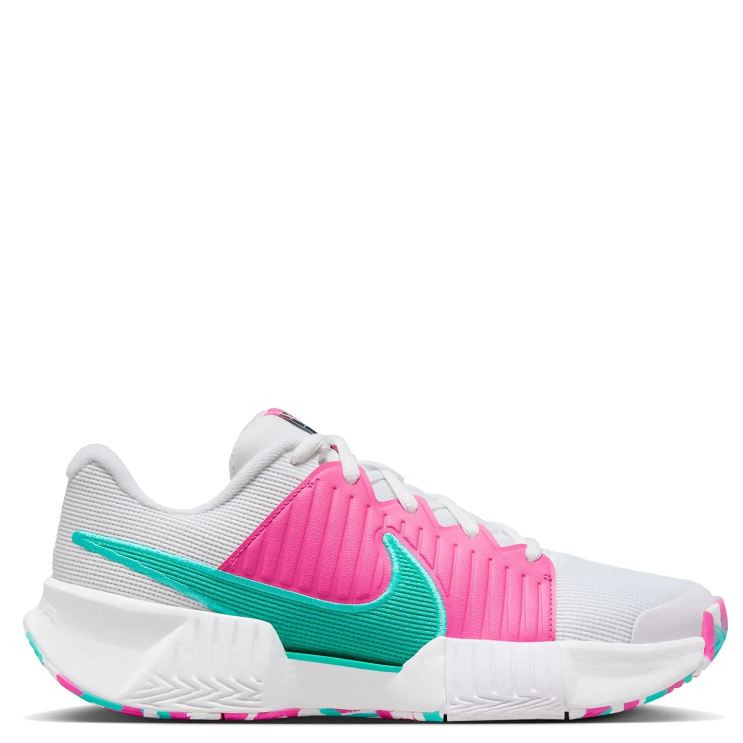 Court*Nike Women's , Zoom Challenge Pickleball Shoe White/Retro-Alchemy Pink