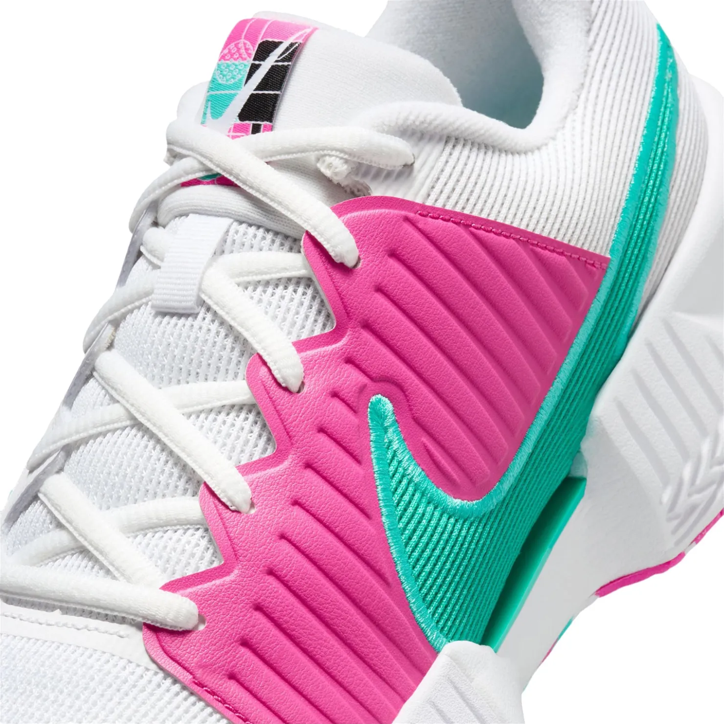 Court*Nike Women's , Zoom Challenge Pickleball Shoe White/Retro-Alchemy Pink