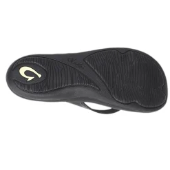 Flip Flops*OluKai Women's , Kulapa Kai Sandal Black