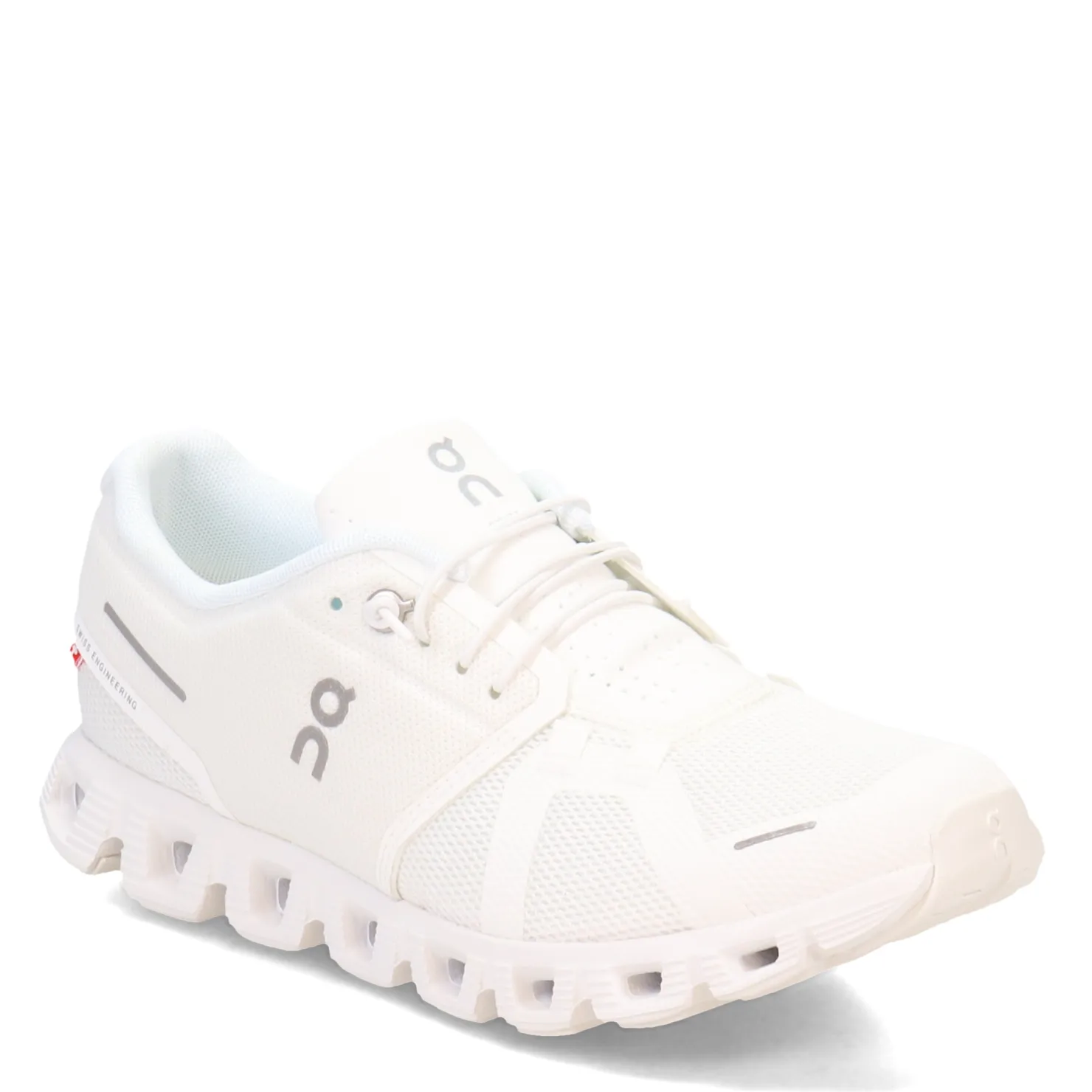 Running*ON Running Women's , Cloud 5 Running Shoe Undyed-White/White