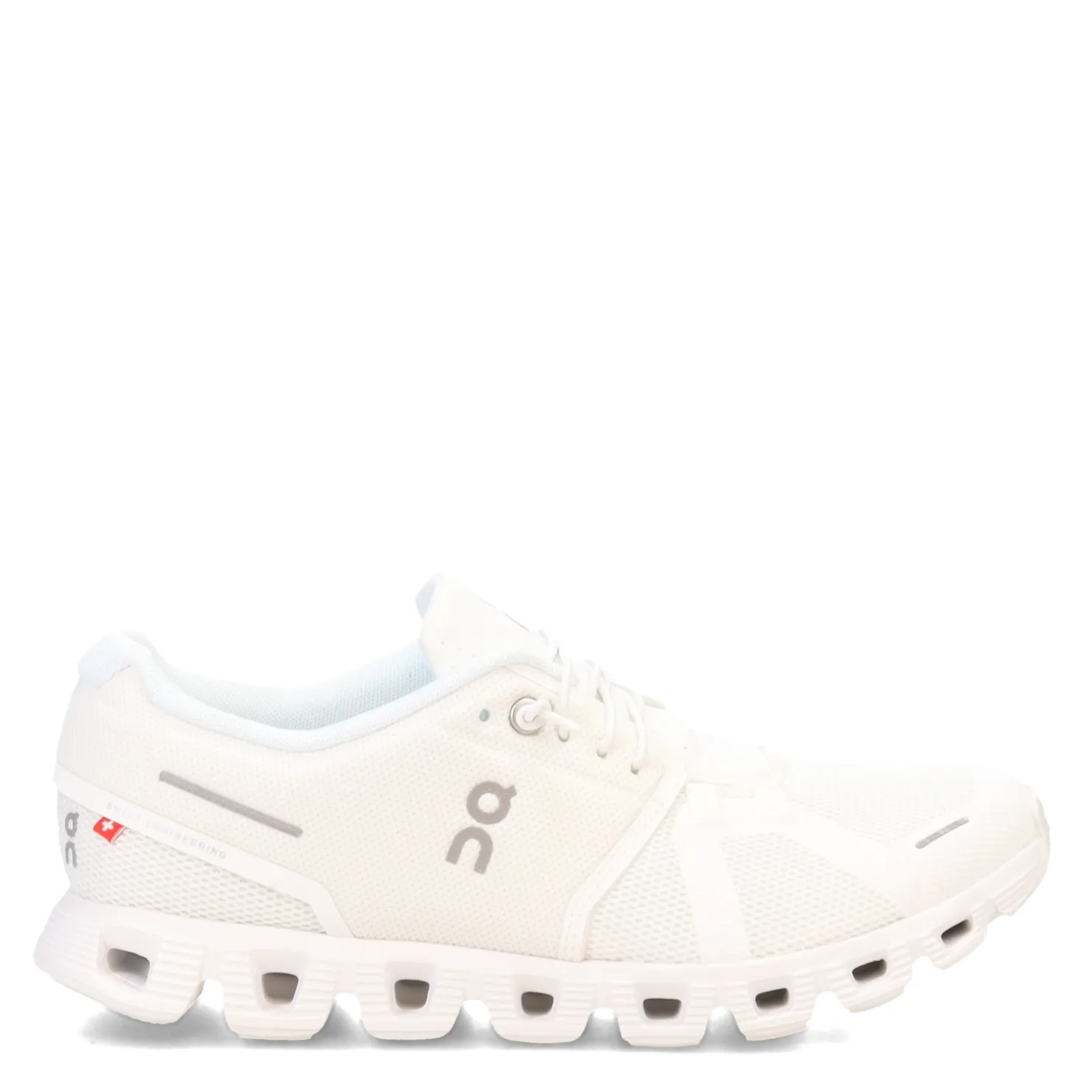 Running*ON Running Women's , Cloud 5 Running Shoe Undyed-White/White