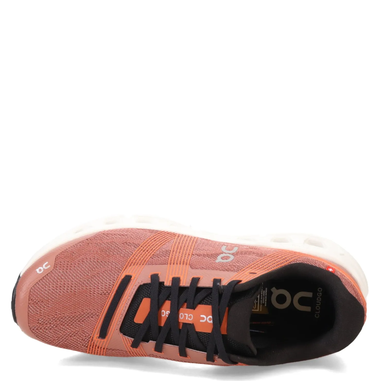 Running*ON Running Women's , Cloudgo Running Shoe - Wide Width Mahogany/Ivory