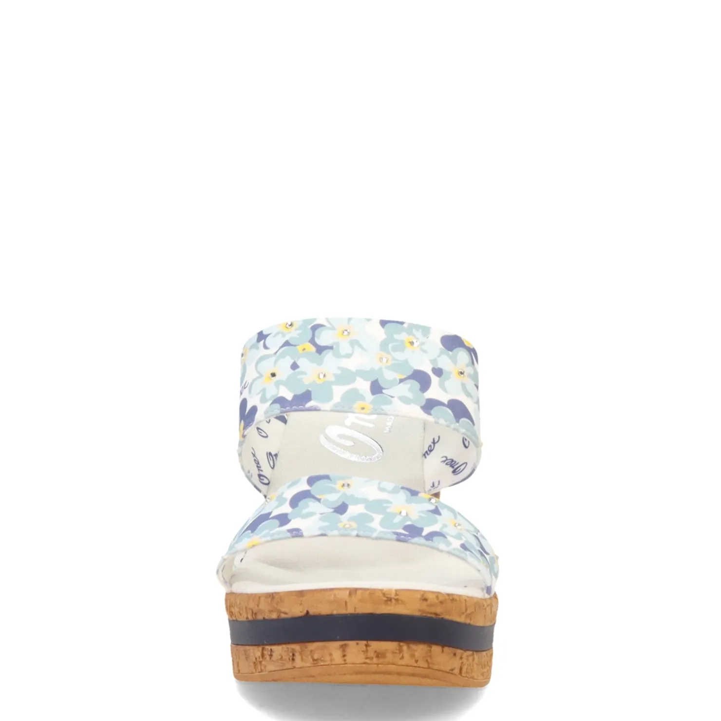 Wedges*Onex Women's , Anastasia Sandal Blue