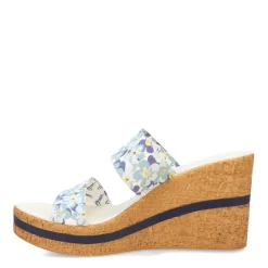 Wedges*Onex Women's , Anastasia Sandal Blue