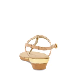 Footbed Sandals*Onex Women's , Ava Sandal Cork Gold
