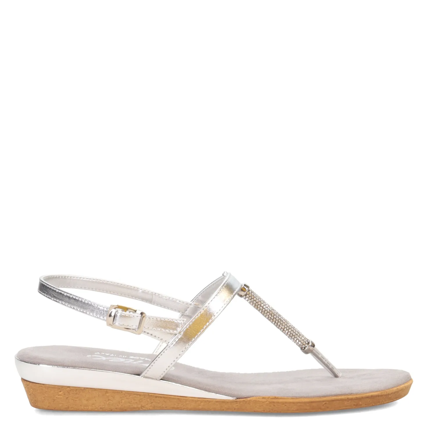 Wedges*Onex Women's , Ava Sandal Silver