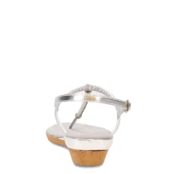 Wedges*Onex Women's , Ava Sandal Silver