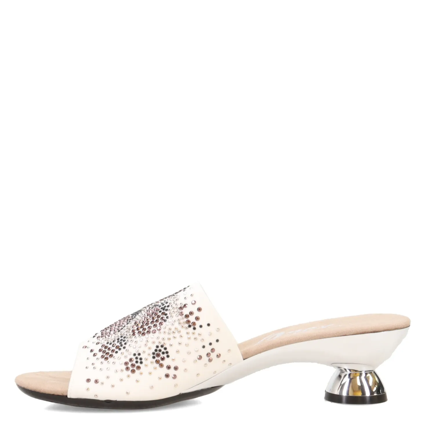 Heeled Sandals*Onex Women's , Bell Sandal White