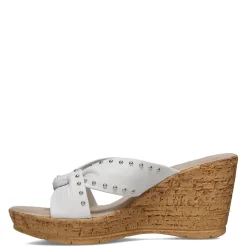 Wedges*Onex Women's , Belynda Sandal White