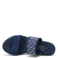 Wedges*Onex Women's , Bernice Sandal Navy